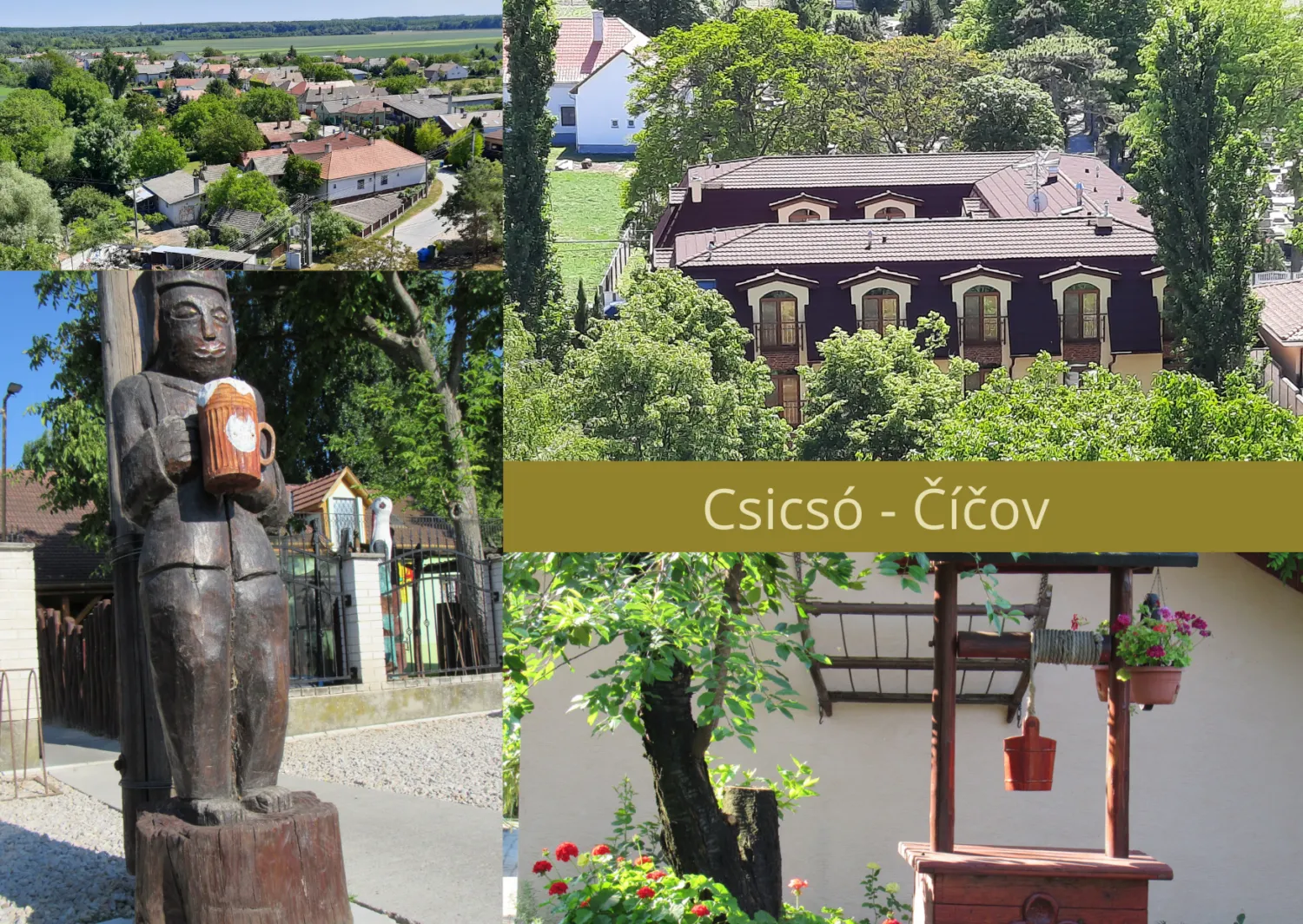 Kepeslap Csicsó Číčov