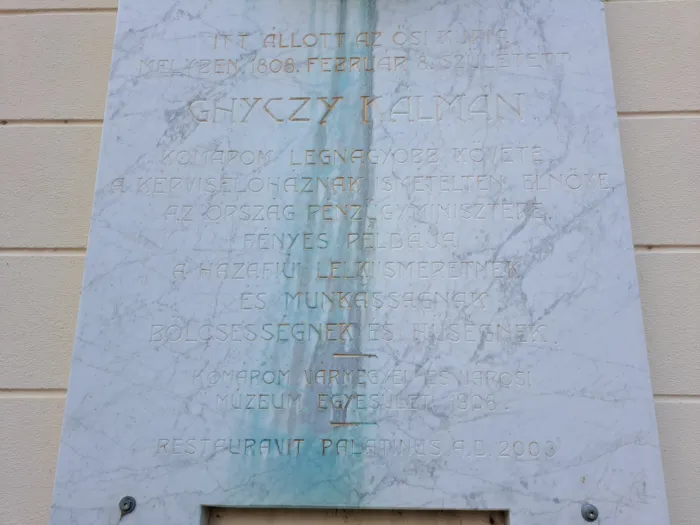 Gyiczy Kálmán elékhely 1